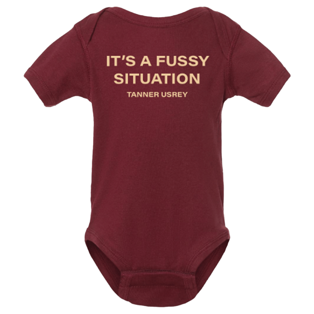 It's A Fussy Situation Baby Onesie