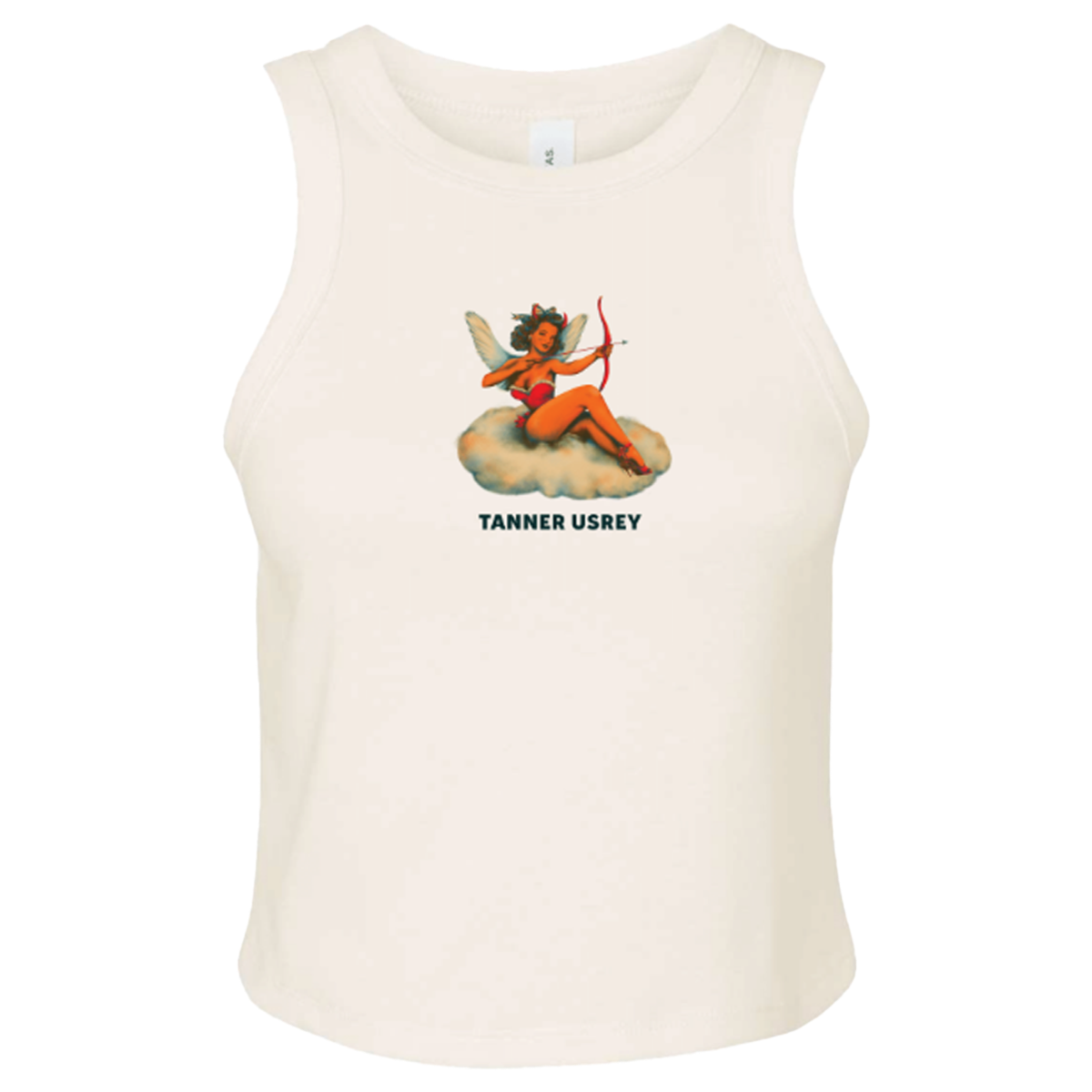 Cupid Crop Tank Top